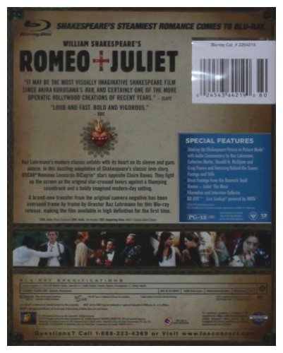 William Shakespeare's Romeo + Juliet [Blu-ray]
