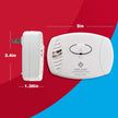 First Alert CO605A Carbon Monoxide Plug-In Alarm with Battery Backup 🍁 All In One Marketplace Canada
