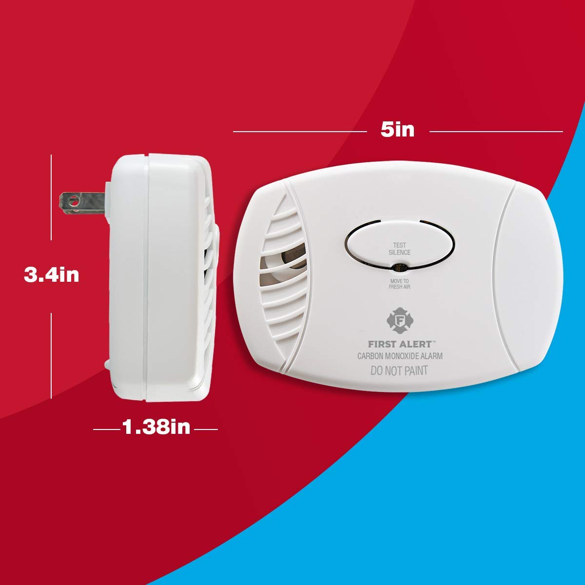 First Alert CO605A Carbon Monoxide Plug-In Alarm with Battery Backup 🍁 All In One Marketplace Canada