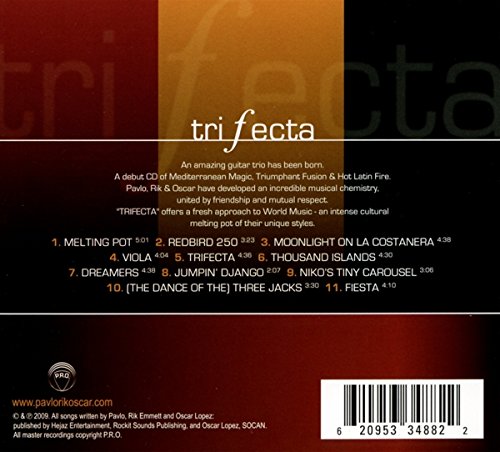 Pavlo, Rik Emmett, Oscar Lopez / Trifecta - CD (Used)