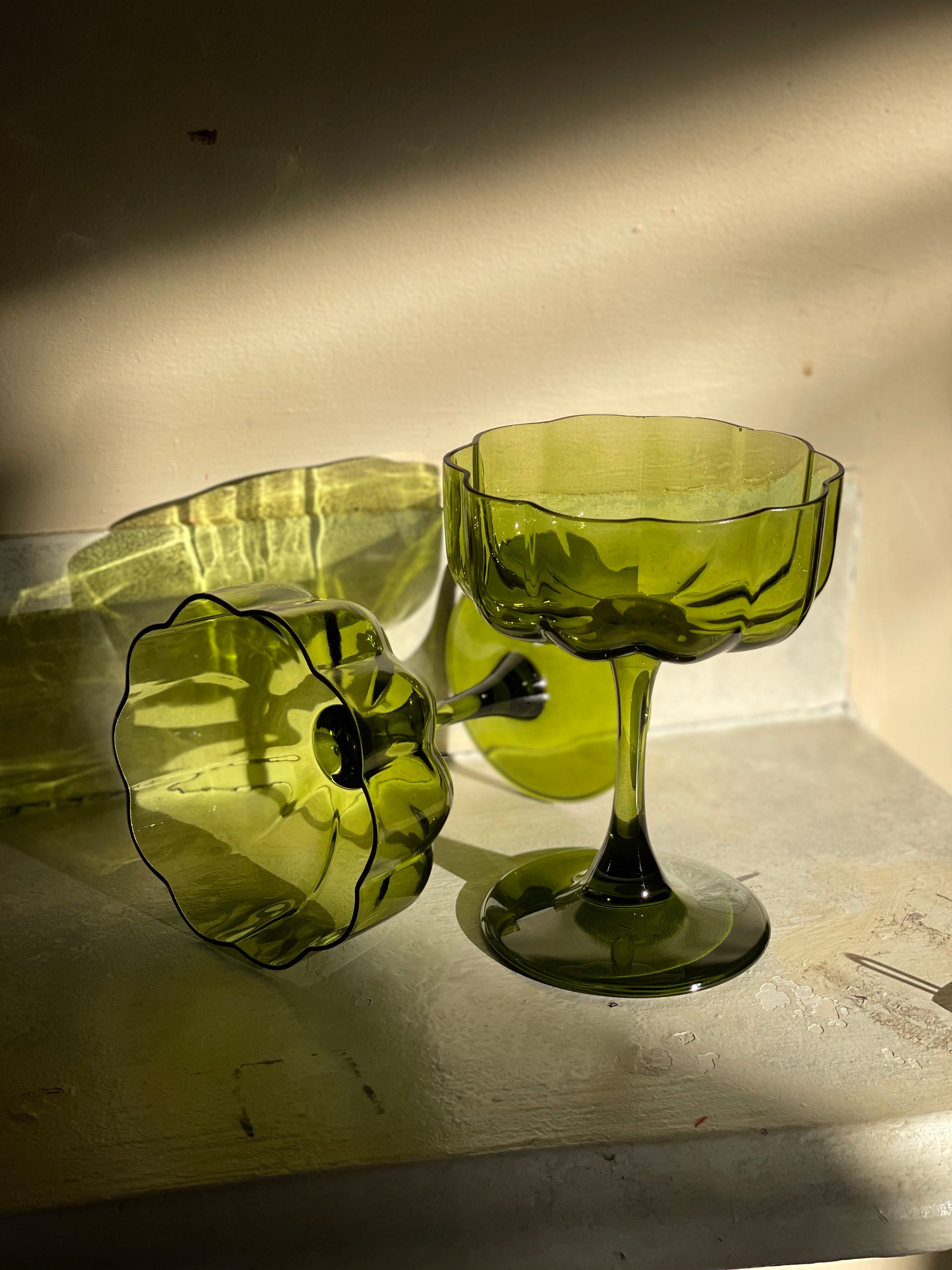 Petal Martini Glass