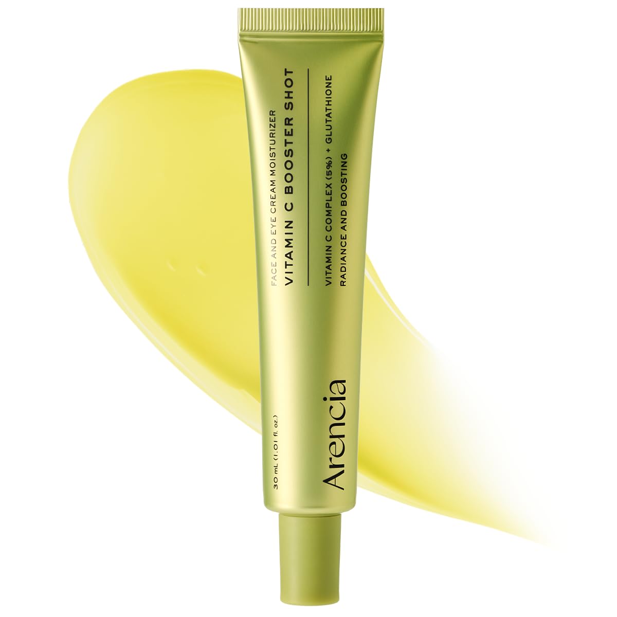 Arencia Vitamin C Booster Shot Serum with Glutathione, Niacinamide and Vitamin E for Dark Spot Care, Fine Lines & Wrinkles, Glass Skin, Korean Skincare 30ml 🍁 All In One Marketplace Canada
