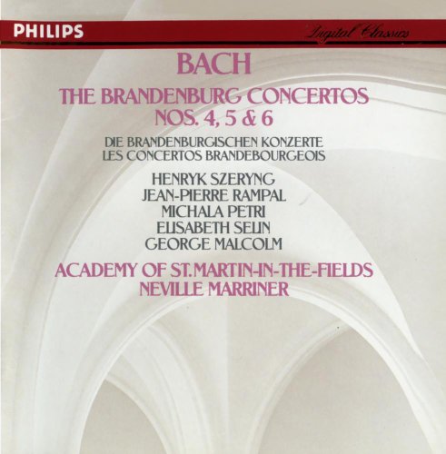 Bach, J.S.: Brandenburg Concertos No.4 5 & 6