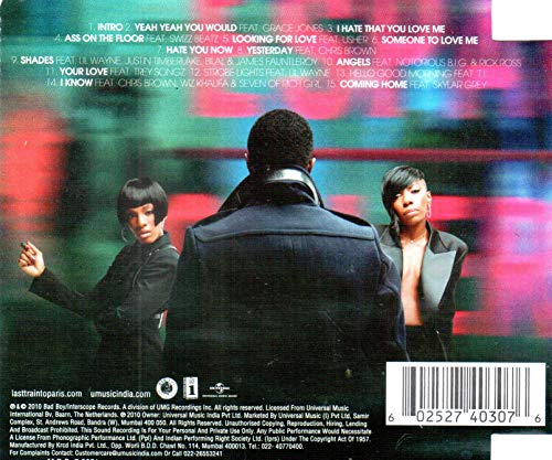Diddy Dirty Money / Last Train To Paris - CD