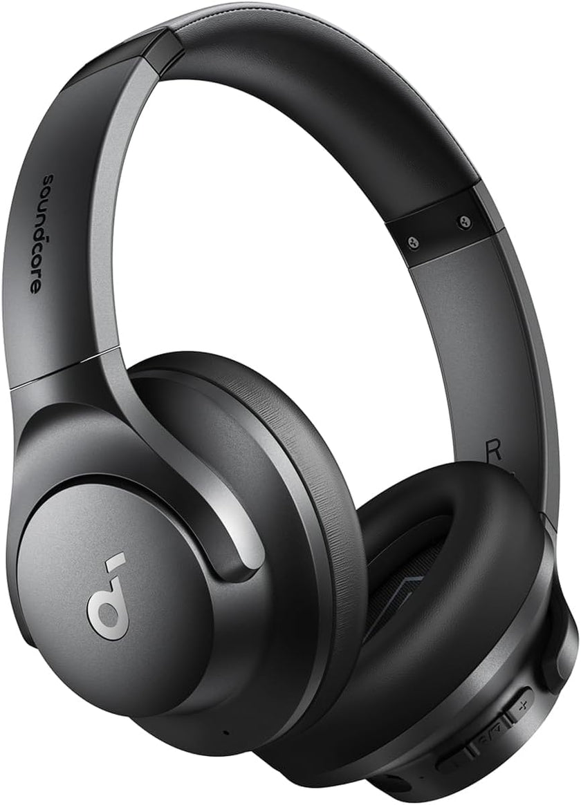 soundcore by Anker Q20i Hybrid Active Noise Cancelling Headphones, Wireless Over-Ear Bluetooth, 40H Long ANC Playtime, Hi-Res Audio, Big Bass, Customize via an App, Transparency Mode, Ideal for Travel 🍁 All In One Marketplace Canada