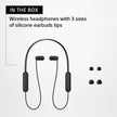 Sony WI-C100 Wireless in-Ear Bluetooth Headphones with Built-in Microphone, Black 🍁 All In One Marketplace Canada