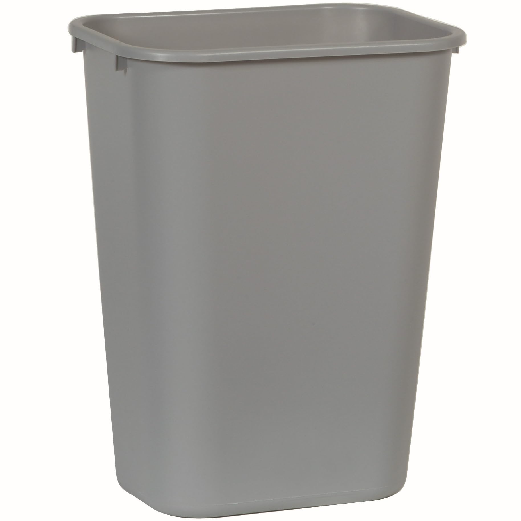 Rubbermaid Commercial Products Deskside Wastebasket/Trash Can, 10.25-Gallon/41-Quart, Gray, Plastic, Garbage Can for Home/Office, Fits Under Desk/Sink/Cabinet 🍁 All In One Marketplace Canada