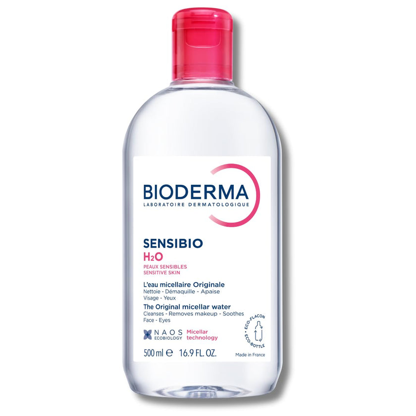 Bioderma - Sensibio - H2O Micellar Water - Makeup Remover Cleanser - Face Cleanser for Sensitive Skin 🍁 All In One Marketplace Canada