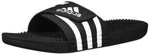 adidas Unisex-Adult Adissage, Core Black/White/Core Black, 11 🍁 All In One Marketplace Canada