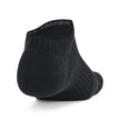 Under Armour Unisex Adult Training Cotton No Show Socks (6 Pairs), (001) Black/Black/White, Large 🍁 All In One Marketplace Canada