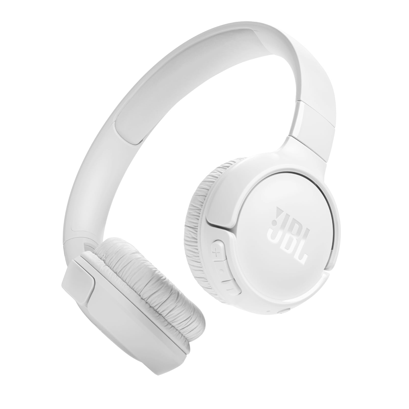 JBL Tune 520BT - Wireless On-Ear Headphones, Up to 57H Battery Life and Speed Charge, Lightweight, Comfortable and Foldable Design, Hands-Free Calls with Voice Aware (White) 🍁 All In One Marketplace Canada