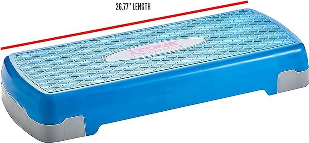 Tone Fitness Compact Aerobic Step Platform | Exercise Step 🍁 All In One Marketplace Canada