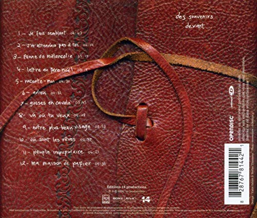 Patrick Bruel / Des Souvenirs Devant..... - CD (Used)