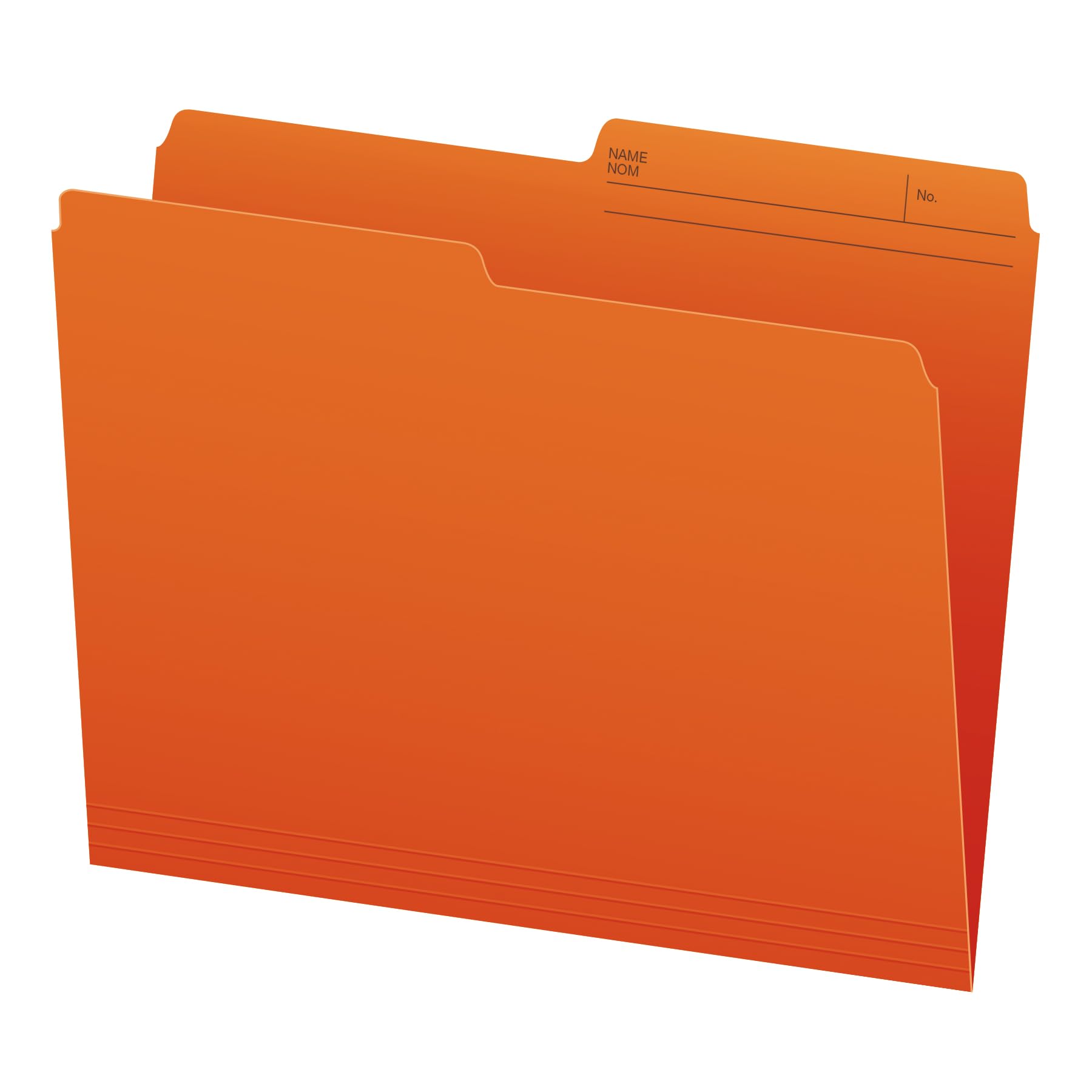 Pendaflex File Folders, 1/2 Cut Tab, Letter Size, Orange, Durable Paper Stock, 100/Box, Ideal for Office/Home/School Organization, Made in Canada, Reversible File Organizers 🍁 All In One Marketplace Canada