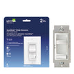 Leviton 2-Pack SureSlide Dimmer Switch for Dimmable LED, Halogen and Incandescent Bulbs, 6674-2PK, White 🍁 All In One Marketplace Canada