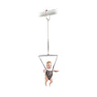 Jolly Jumper ICONIC Doorway Baby Jumper (Grey), Indoor Exercise Saddle Seat, Adjustable Height, for Infants up to 28lbs, No Stand Required 🍁 All In One Marketplace Canada
