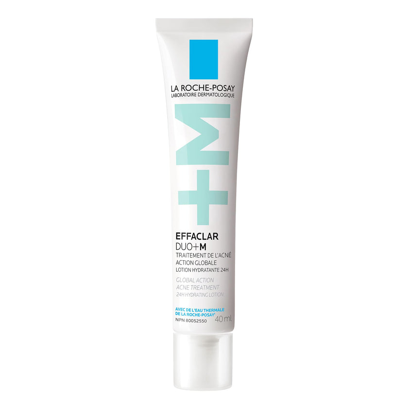La Roche Posay Acne Face Cream with Salicylic Acid & Niacinamide, Effaclar Duo+M Face Moisturizer for Oily, Acne-Prone Skin. Helps Clear Pimples, Remove Blackheads & Prevent Breakouts, 40ML 🍁 All In One Marketplace Canada
