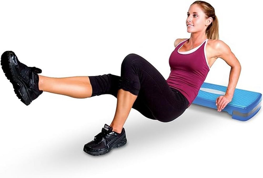 Tone Fitness Compact Aerobic Step Platform | Exercise Step 🍁 All In One Marketplace Canada