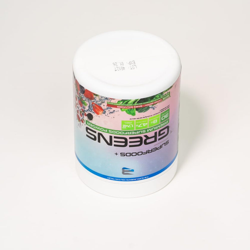 Believe Supplements Superfoods+Greens - Superfood Blend | Boost Energy, Immunity, and Digestion | Rich in Antioxidants & Essential Nutrients! (30 servings, Mixed Berry) 🍁 All In One Marketplace Canada