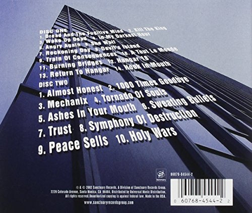 Megadeath / Rude Awakening: Live 2001 - 2CD (Used)