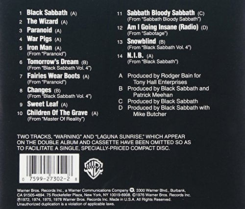 Black Sabbath / We Sold Our Soul For Rock 'N' Roll - CD (Used)