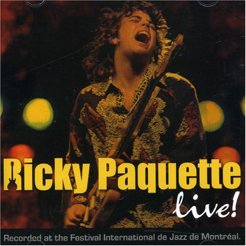 Ricky Paquette / Live! - CD (Used)