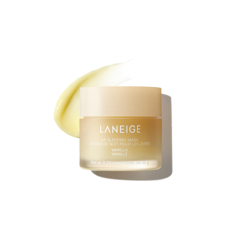 LANEIGE Lip Sleeping Mask Vanilla: Nourish, Hydrate, Vitamin C, Murumuru & Shea Butter, Antioxidants, Flaky, Dry Lips 🍁 All In One Marketplace Canada