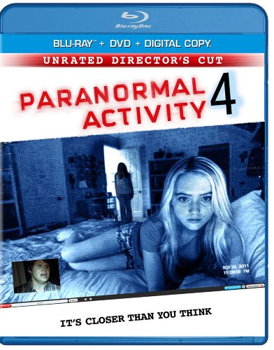 Paranormal Activity 4: Unrated Director's Cut - Blu-Ray/DVD