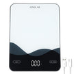 AIMILAR Digital Kitchen Scale 22lb/10kg USB-C Rechargeable, Tempered Glass Top Easy Clean, LED Touch Screen No Buttons, Auto Shut Off 🍁 All In One Marketplace Canada