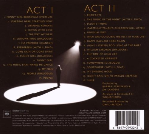 Barba Streisand / Streisand: Live In Concert - CD (Used)