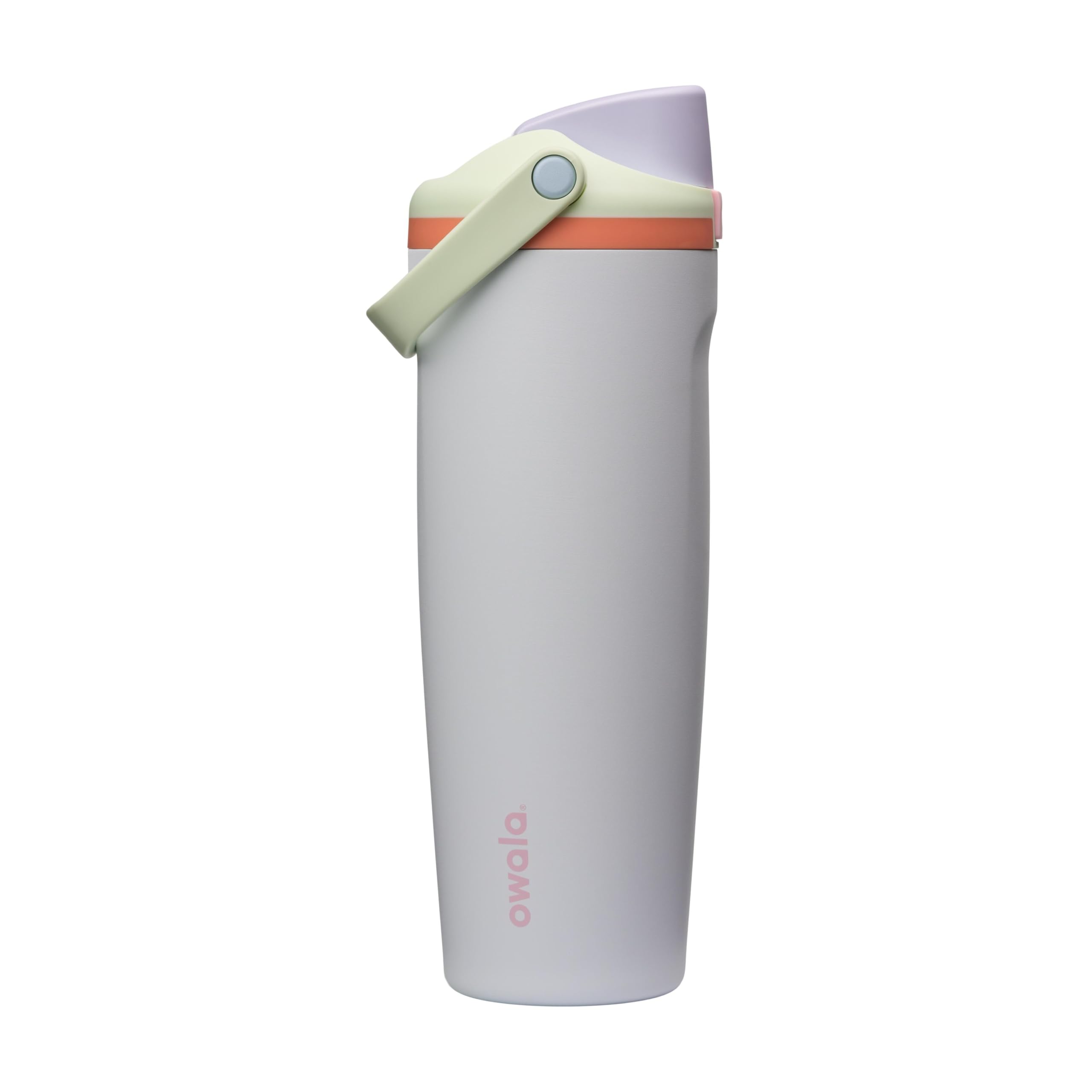 Owala FreeSip Sway Insulated Stainless Steel Water Bottle with Two-Way Spout, Built-In Straw and Bucket Handle, Made for Travel, School, and Sports, 30oz, BPA Free, Leak Proof, Beach House 🍁 All In One Marketplace Canada