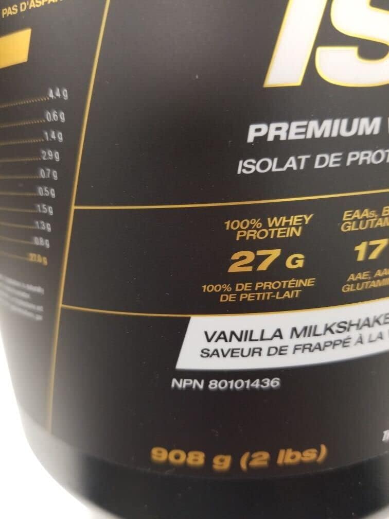PVL ISOGOLD – Grass Fed - Premium Isolate 100% Whey Protein Shake (2.27 kg (Pack of 1), Chocolate) 🍁 All In One Marketplace Canada