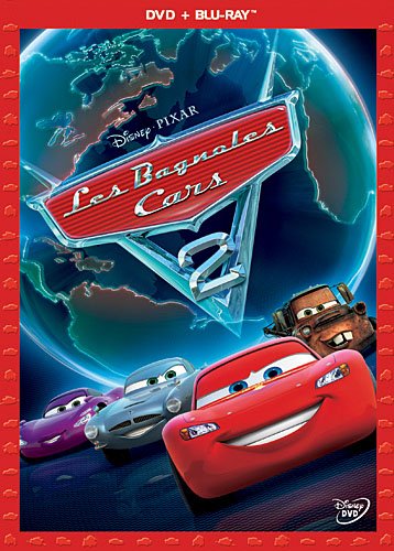 Les Bagnoles 2 / Cars 2 (Bilingue DVD Combo Pack) [Blu-ray + DVD]