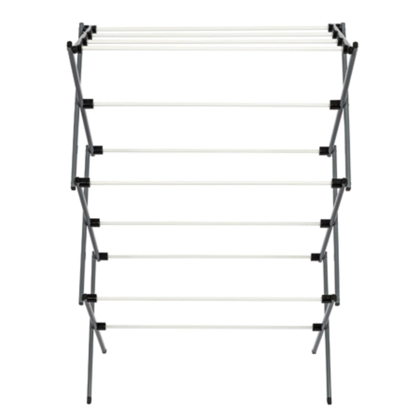 Honey-Can-Do DRY-01306 Folding 42-Inch Clothes Drying Rack, Silver/White 🍁 All In One Marketplace Canada