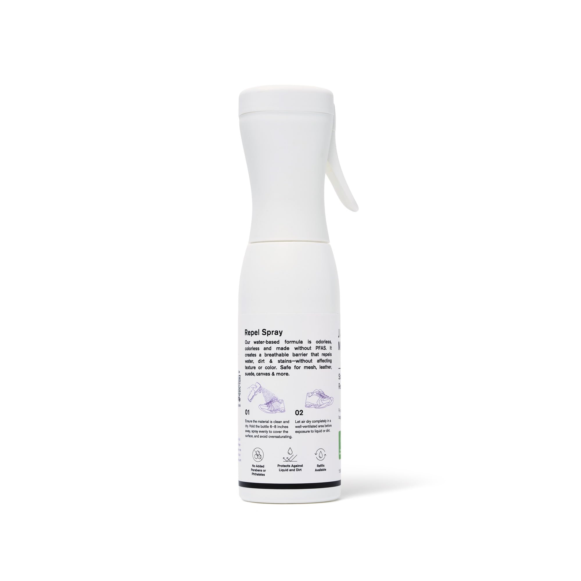 Jason Markk Shoe Protector Repel Spray, Water & Stain Repellent for Shoe and Sneaker Care, Non-Aerosol Footwear Protector Spray, Safe for Leather, Suede, Nubuck, Cotton, Knits, 5.4oz 🍁 All In One Marketplace Canada
