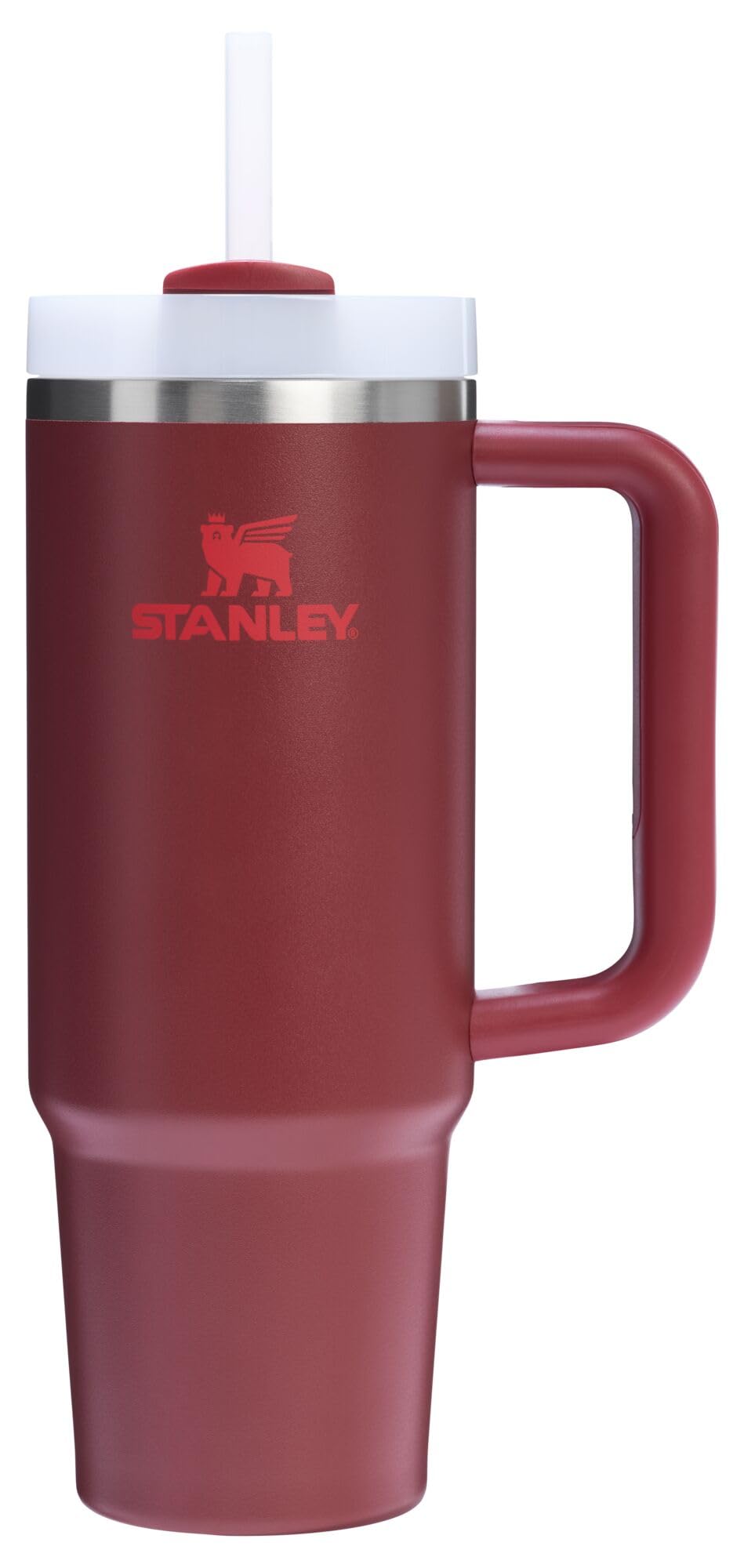 STANLEY Quencher H2.0 Tumbler with Handle and Straw 30 oz | Flowstate 3-Position Lid | Cup Holder Compatible for Travel | Insulated Stainless Steel Cup | BPA-Free | Cranberry 🍁 All In One Marketplace Canada