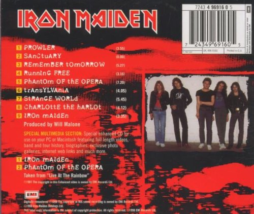 Iron Maiden / Iron Maiden (Enhance CD)- CD (Used)
