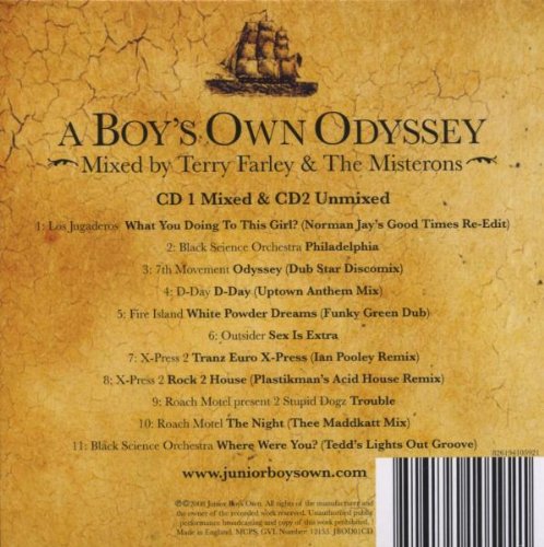Boys Own Odyssey Mixed By Terry Farley & the Miste