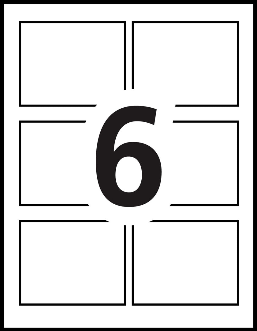 Avery Name Badge Inserts, 3