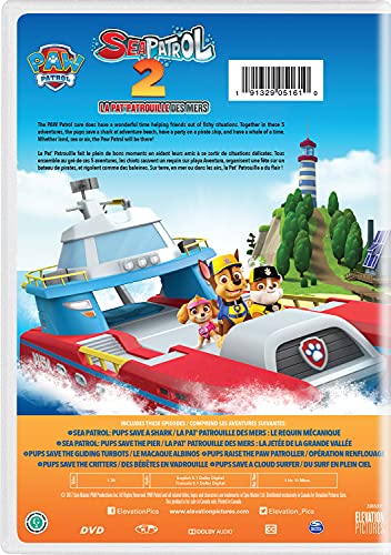 PAW PATROL: SEA PATROL V2 DVD CDN