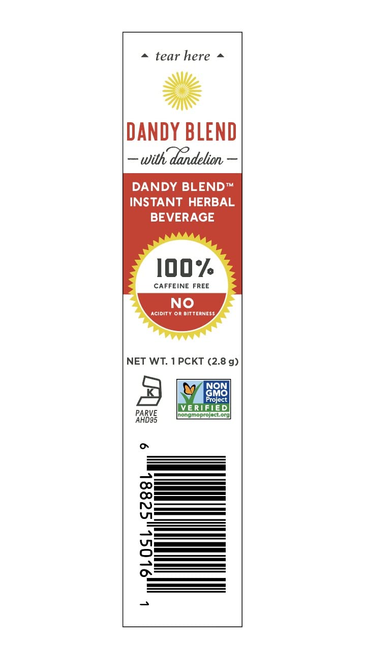 Dandy Blend Instant Dandelion Beverage, 25 Single Serving Pouches, 200g 🍁 All In One Marketplace Canada