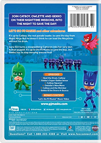 PJ Masks: Let's Go PJ Masks Vol. 2