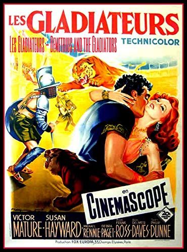 Les Gladiateurs - Demetrius and the Gladiators (English/French) 1954 (Widescreen) Régie au Québec