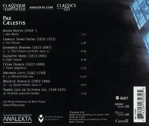 Pax Caelestis: Choral Sacred Music