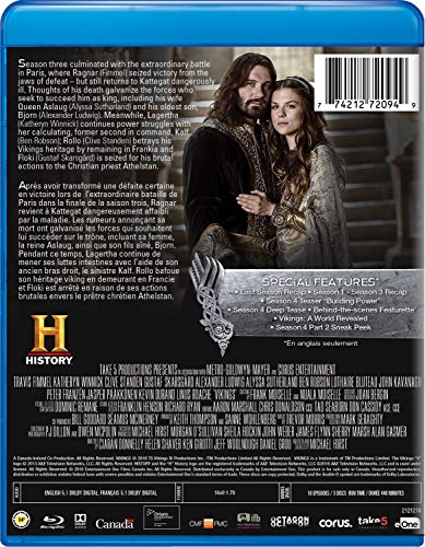 Vikings: Season 4: Part 1 [Blu-ray] (Bilingual)