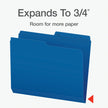 Pendaflex File Folders, Blue Colour File Organizers, 1/2 Cut Tab, Letter Size, Durable Paper Stock, 100/Box, Ideal for Office, Home, and School Filing Needs 🍁 All In One Marketplace Canada