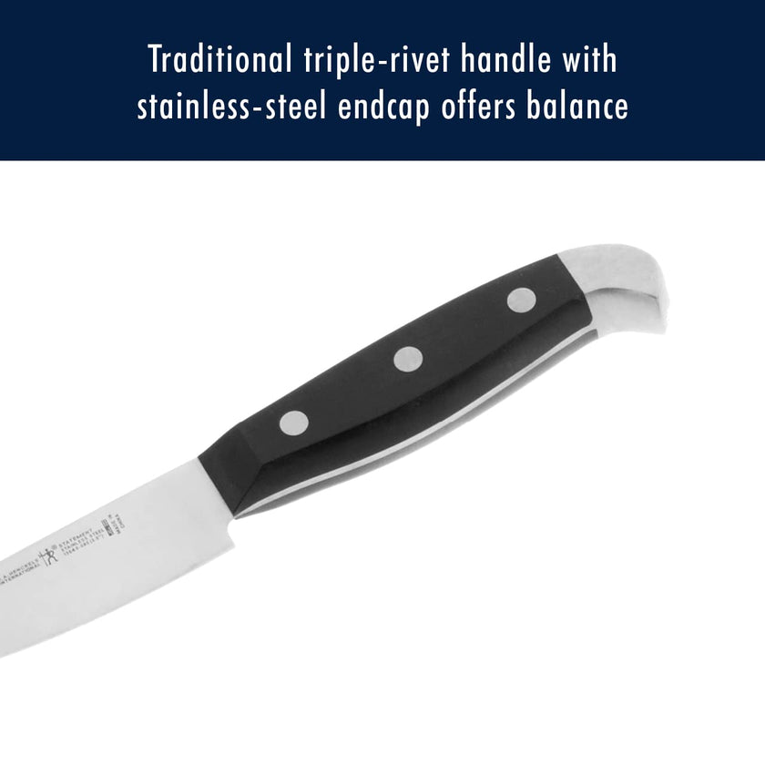 HENCKELS Premium Quality 15-Piece Knife Set with Block, Razor-Sharp, German Engineered Knife Informed by Over 100 Years of Masterful Knife Making, Lightweight and Strong, Dishwasher Safe 🍁 All In One Marketplace Canada
