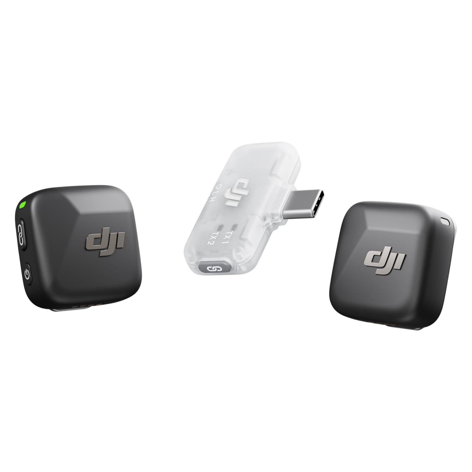 DJI Mic Mini (2 TX + 1 Mobile RX), Wireless Microphone for iPhone/Android, Plug and Play, Compact & Lightweight, Cross-Model Pairing, Premium Audio, Stable Transmission, Noise Cancelling 🍁 All In One Marketplace Canada