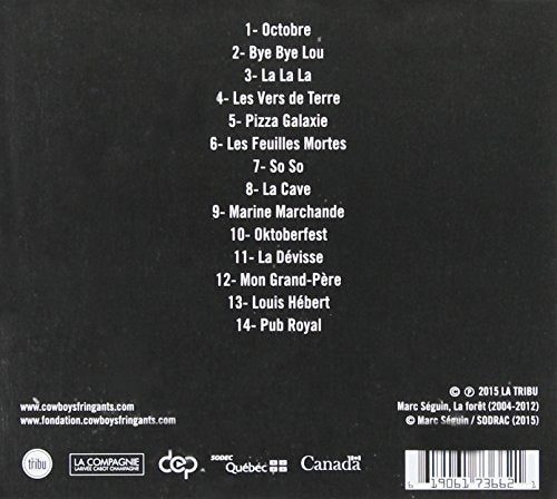 Les Cowboys Fringants ‎/ Octobre - CD