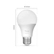 Philips Hue Essential Smart LED A19 Bulb, White and Color Ambiance, E26 Base, 8.8W, 2200K-6500K, 800 Lumens, Dimmable, Works with Alexa, Google Assistant, and Apple Home, 2 Pack 🍁 All In One Marketplace Canada